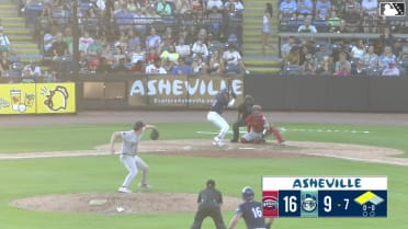 Anthony Huezo doubles (3) on a ground ball to center fielder Enddy Azocar. Xavier Neyens scores. Ethan Frey scores.