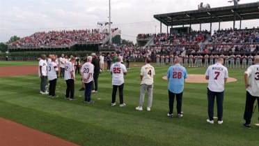 Field of Dreams Hall of Famers introduction