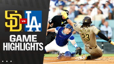 Padres vs. Dodgers Highlights