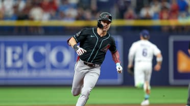 Corbin Carroll's 53rd triple, most in D-backs history