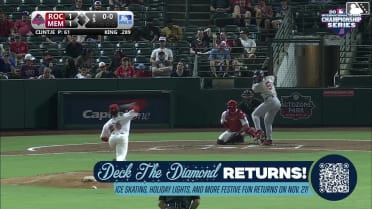 Seaver King's solo home run