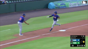 Carson Williams homers in third straight