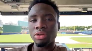 Luis Lara on signing 7-year contract with Brewers