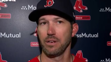 Chad Tracy on first win with Red Sox 