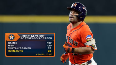 José Altuve libera jonrón solitario en el 4to