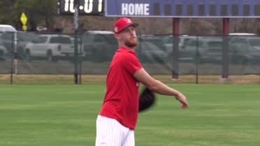 Zack Wheeler on his first bullpen session