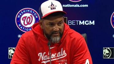 Dave Martinez discusses Nationals' 8-4 loss