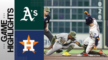 Athletics vs. Astros Highlights