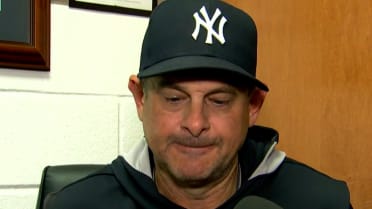 Aaron Boone discusses Yankees' 8-7 loss
