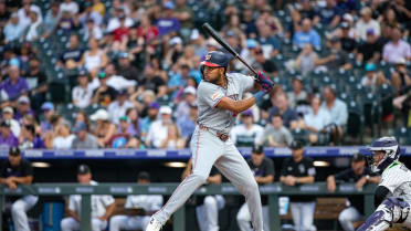 James Wood's two-run double 