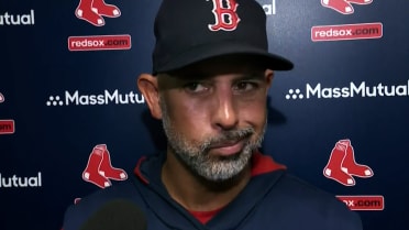 Alex Cora on Red Sox getting swept by the Angels