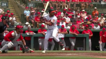 Anthony Santander's RBI double