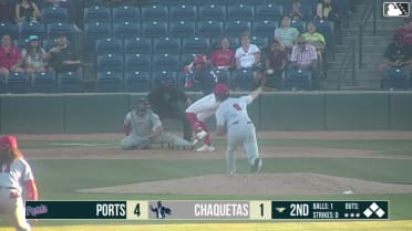 Hayden Alvarez doubles (20) on a fly ball to left fielder Breyson Guedez. Anyelo Marquez scores. Jonathan Linares scores. Felix Morrobel to 3rd.