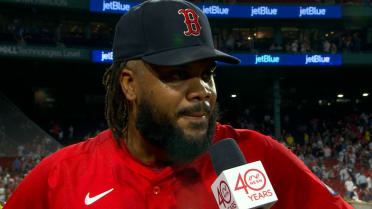 Kenley Jansen on securing the Red Sox's 9-7 win