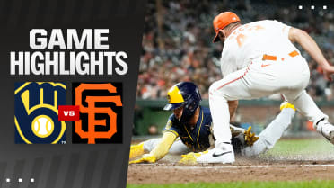 Brewers vs. Giants Highlights 