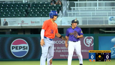 Mitch Voit swipes three bases