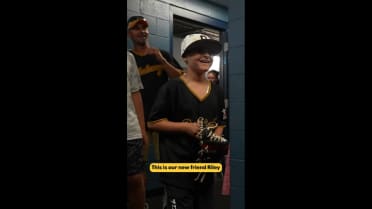 Paul Skenes gives 9-year-old Riley a day to remember 