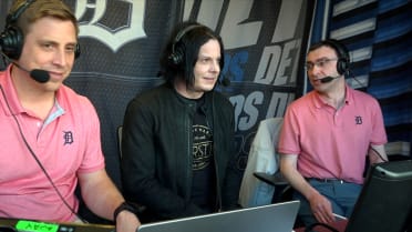 Jack White joins the broadcast at Coors Field