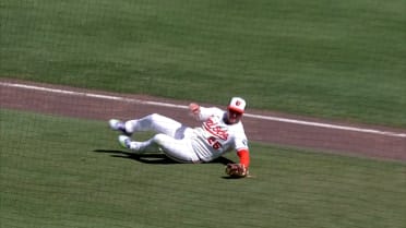 Pete Alonso's sliding catch