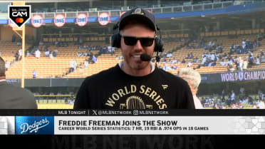 Freddie Freeman on Yoshinobu Yamamoto, winning WS