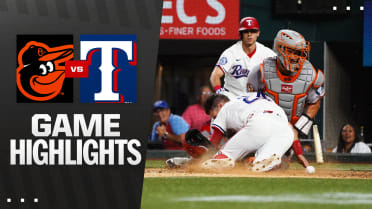 Orioles vs. Rangers Highlights