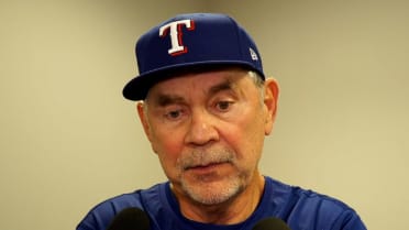 Bruce Bochy discusses the Rangers' 5-2 loss