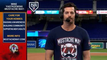 Mike Yastrzemski on bartending skills, Mustache May