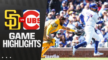 Padres vs. Cubs Highlights