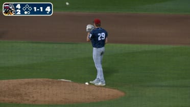 Jack Wenninger's seven strikeouts