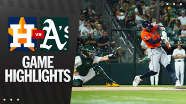 Astros vs. Athletics Highlights