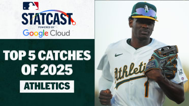 A's best catches of 2025