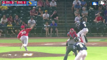 Daniel Vazquez singles on a line drive to center fielder Miguel Ugueto. Sam Kulasingam scores. Spencer Nivens to 2nd.