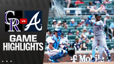 Rockies vs. Braves Highlights