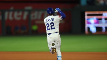 Carter Jensen hits his first two MLB home runs
