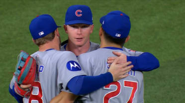 Ethan Roberts finishes the Cubs' 7-1 win
