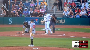 Jackson Cox strikes out a career-high 10 batters