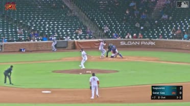 Tucker Novotny In play, run(s) to Bruin Agbayani