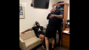 Edgar Quero learns he's being called up to White Sox