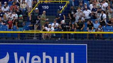 Ben Rice hits a ground-rule double after ump review