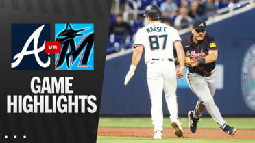 Braves vs. Marlins Highlights