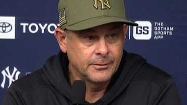 Aaron Boone: 'Seeing a lot of encouraging things'