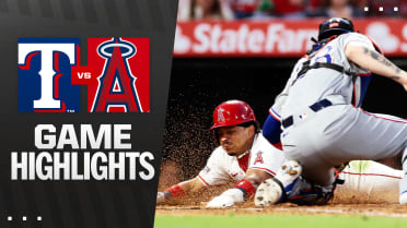 Rangers vs. Angels Highlights 