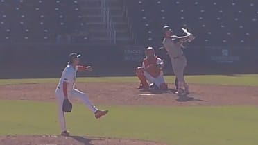 Vance Honeycutt's solo home run