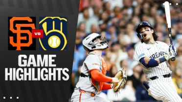 Giants vs. Brewers Highlights