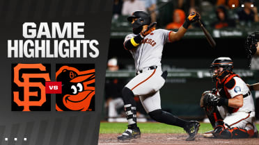 Giants vs. Orioles Highlights