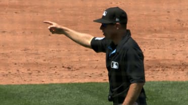 Justin Crawford scores on balk