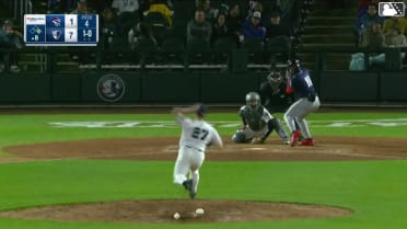 Chris Suero homers (7) on a fly ball to center field. Eli Serrano III scores.