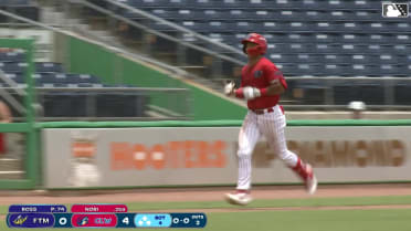 Devin Saltiban's three-run home run