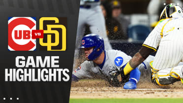 Cubs vs. Padres Highlights