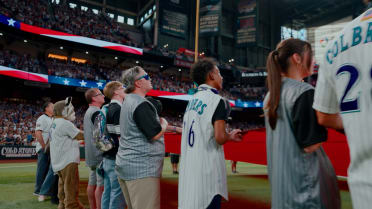 D-backs Advantage Members Partake in the Anthem